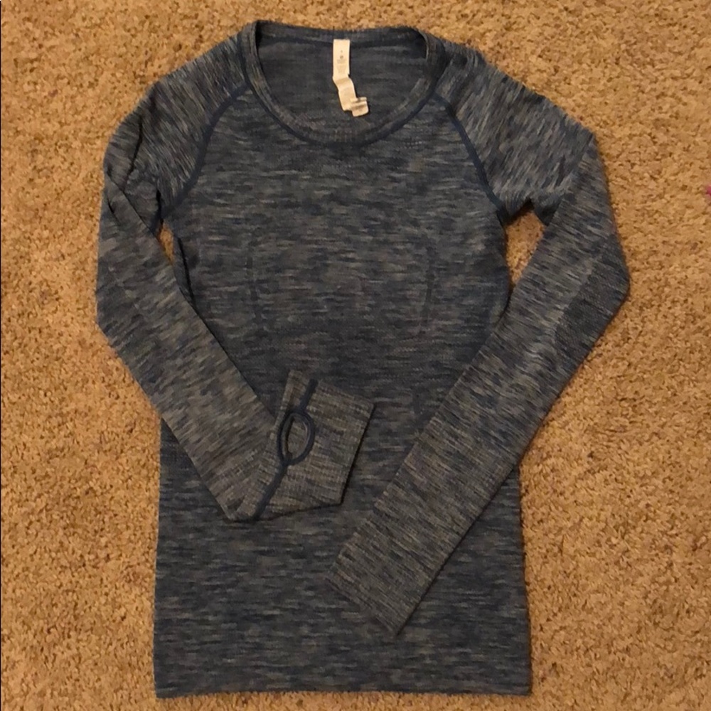 Soulcycle x Lululemon Swiftly Tech LS Crew